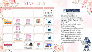 ✨May 2026 Activity Calendar ✨